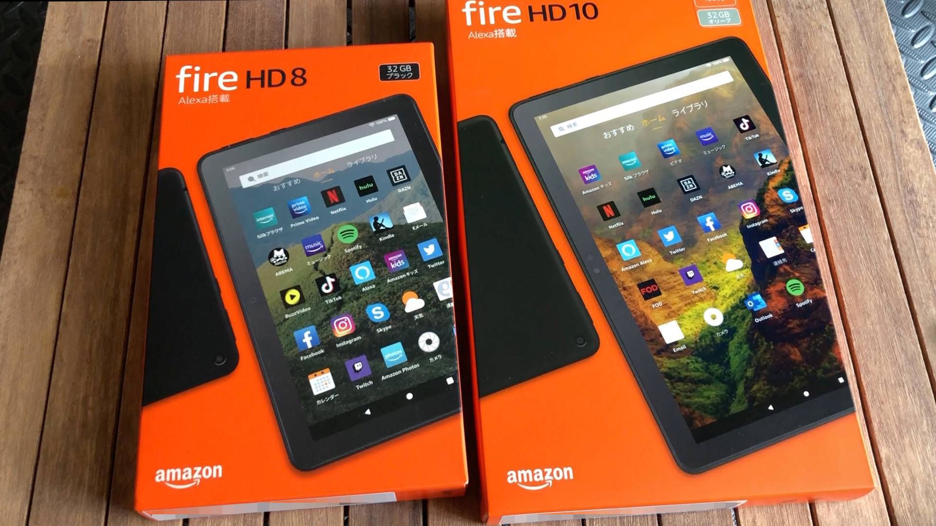 【Daily Life】Fire HD 8タブレット・Fire HD 10タブレット