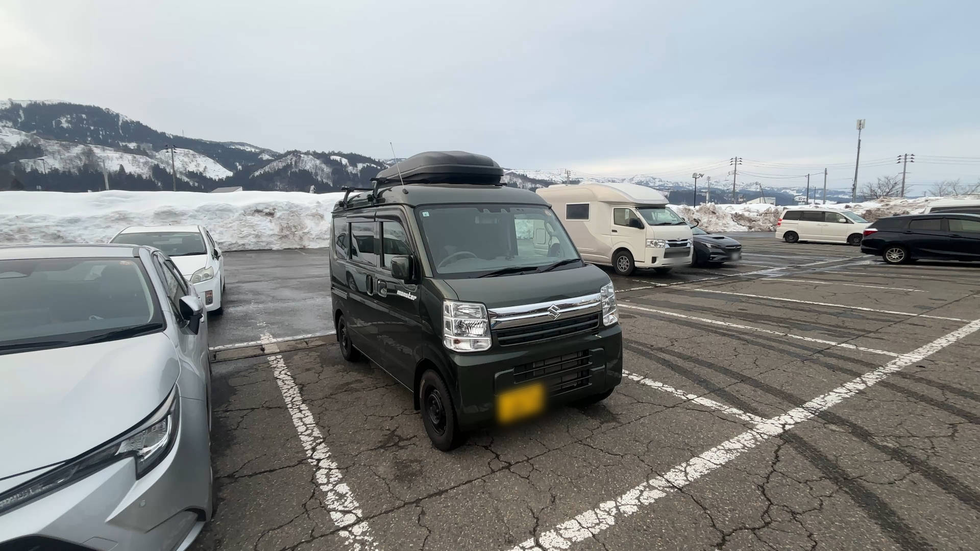 【軽バン車中泊20】魚沼産(北魚沼産?)と南魚沼産コシヒカリの食べ比べで道の駅南魚沼で車中泊