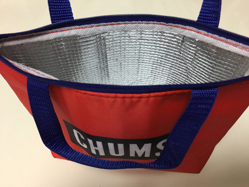 【ブログ】pepsiを買うと付いてくるCHUMSの保冷バッグ