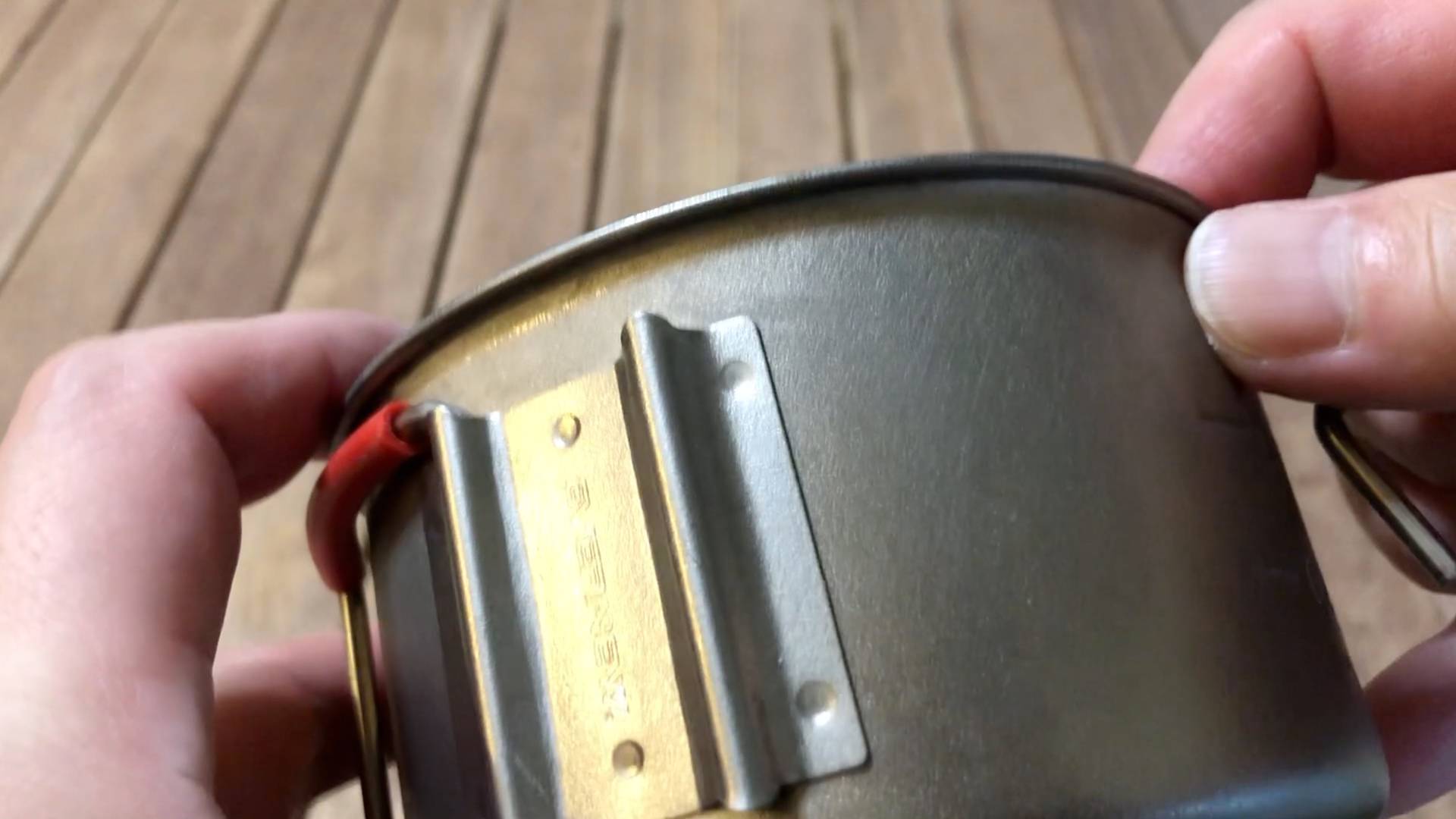 【DIY】EVERNEWチタンカップ400FDの取っ手をカスタマイズ