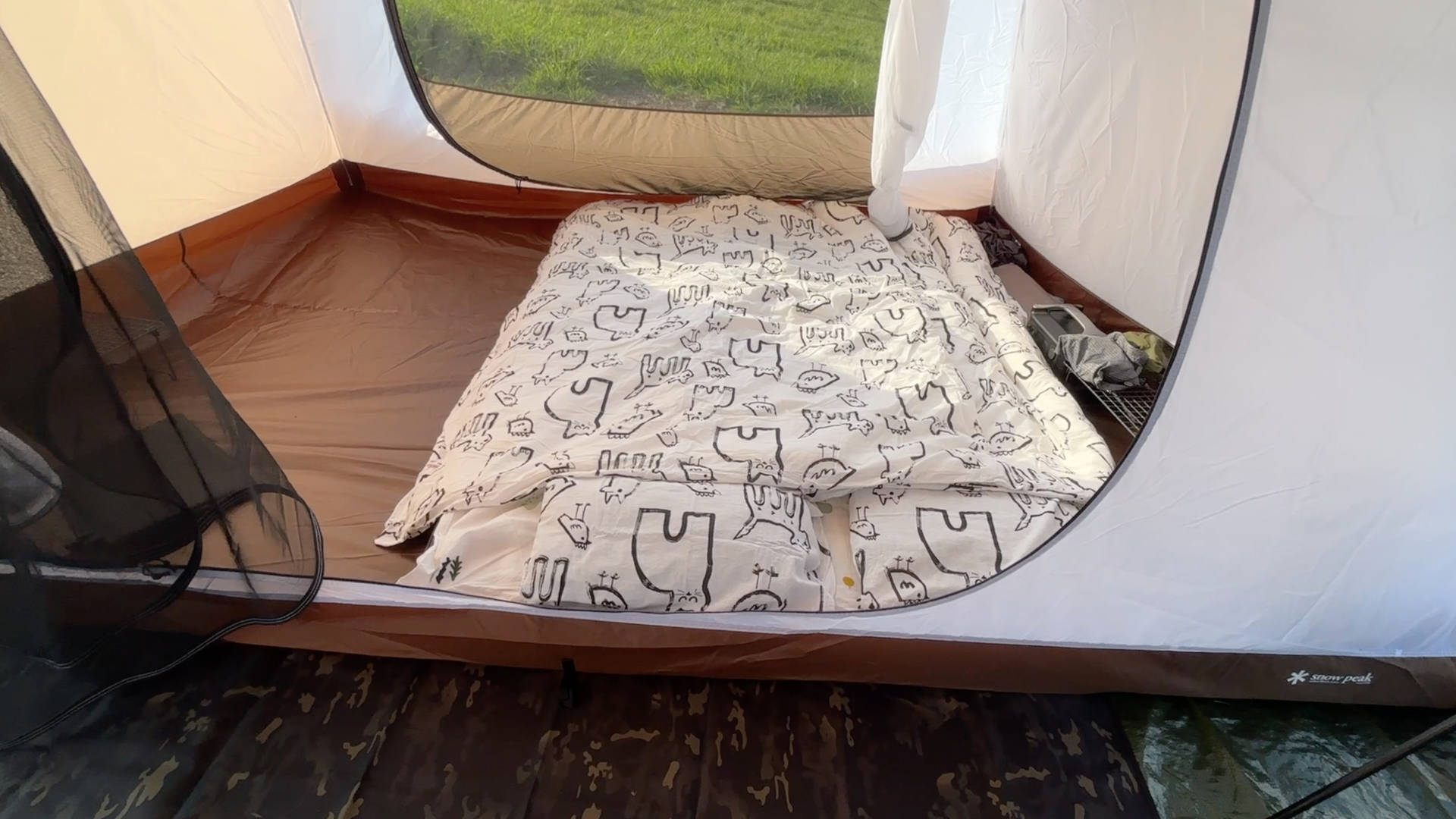 【軽バンキャンプ33】真夏の標高1,200mの高原にあるキャンプ場、荒船パノラマキャンプフィールドの区画サイトでキャンプ