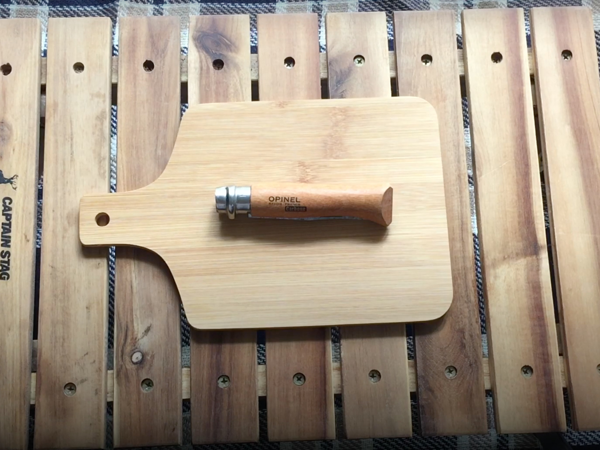 【outdoors】OPINEL x BE-PALカッティングボード