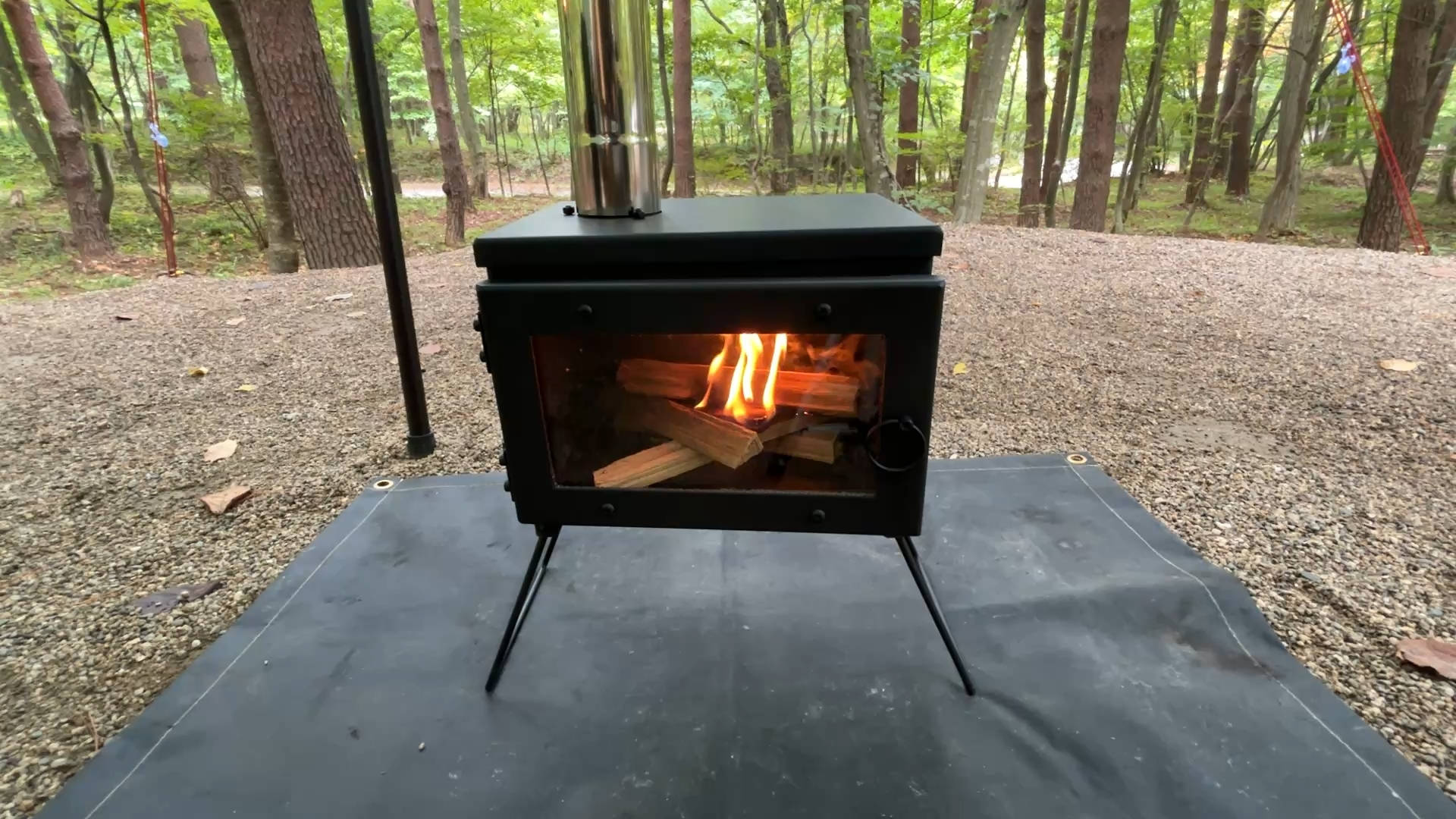 【キャンプギア】小型薪ストーブユーザー必見！市販薪をカットする最強アイテムを買ってみた