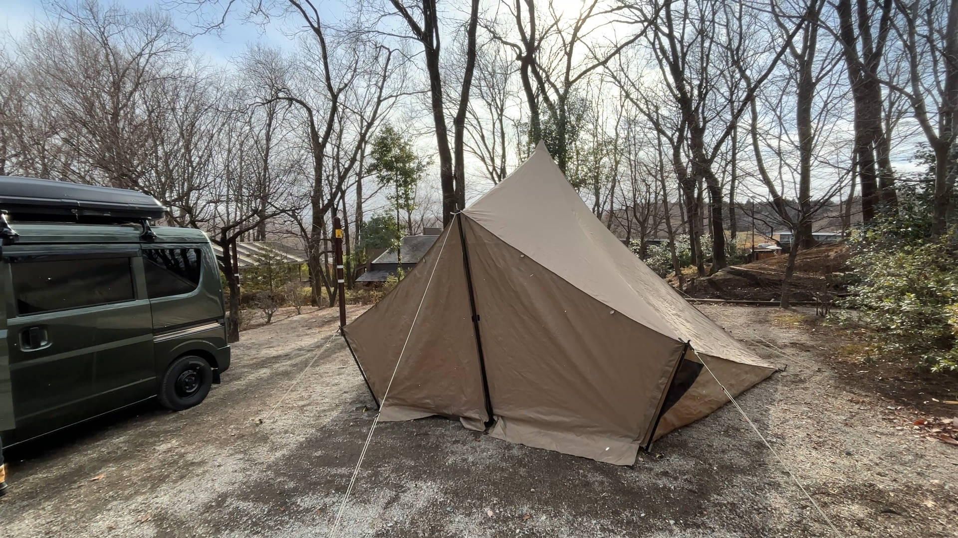 【軽バンキャンプ39】-10℃、大人気ファミリーキャンプ場だけど、全然アウェーじゃなかった!