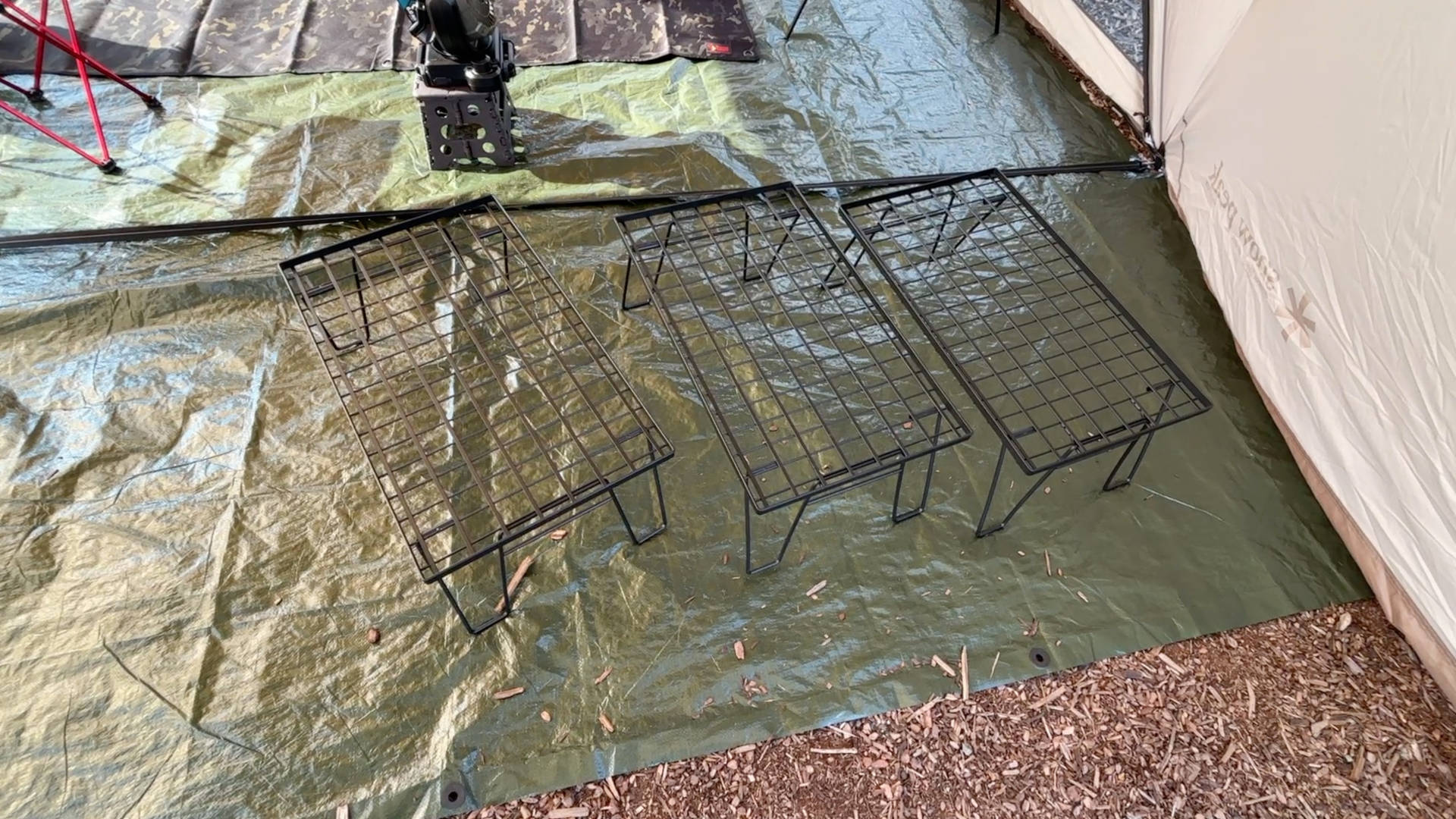 【キャンプギア】キャンピングムーン(CAMPING MOON) フィールドラック