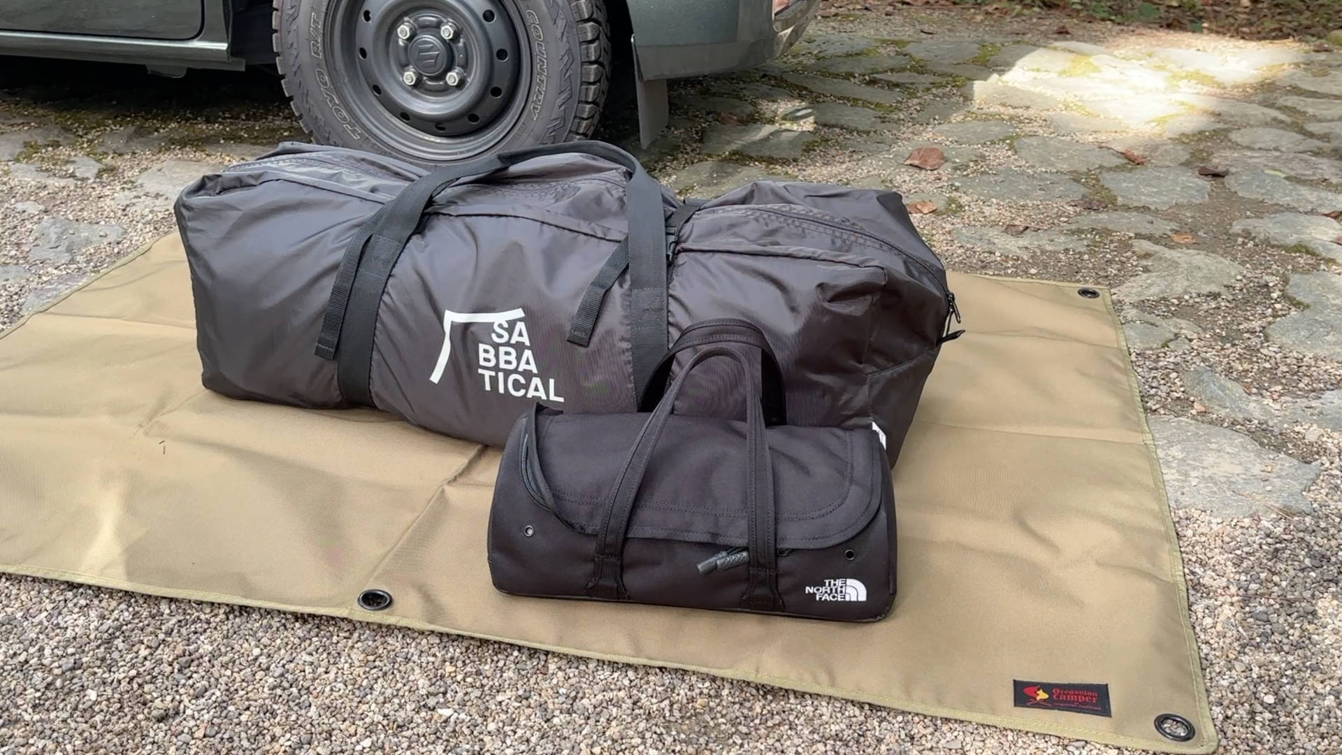 【軽バンキャンプ34】温泉入りたい放題、フォレストパークあだたらで、初めての薪ストーブ、Mt.SUMI Woodstove MICROを使ってみた