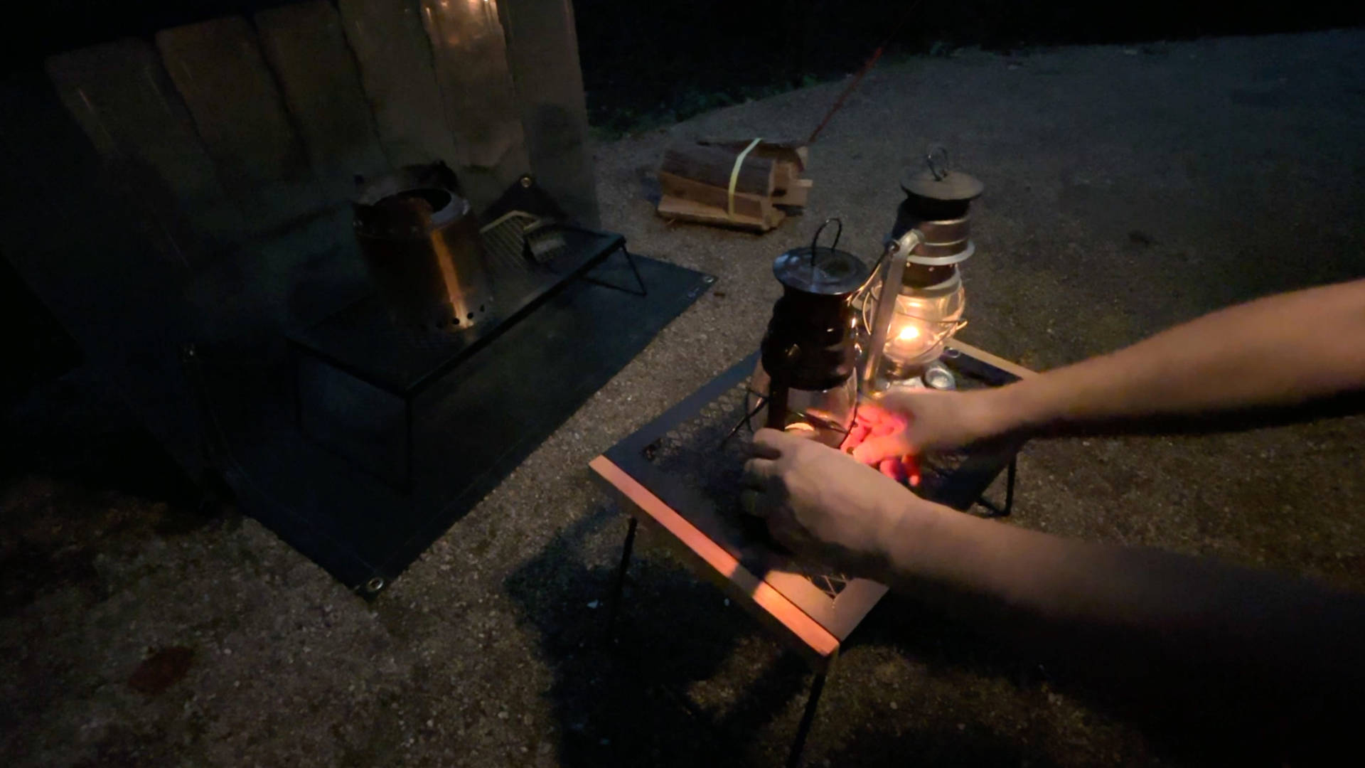 【軽バンキャンプ34】温泉入りたい放題、フォレストパークあだたらで、初めての薪ストーブ、Mt.SUMI Woodstove MICROを使ってみた