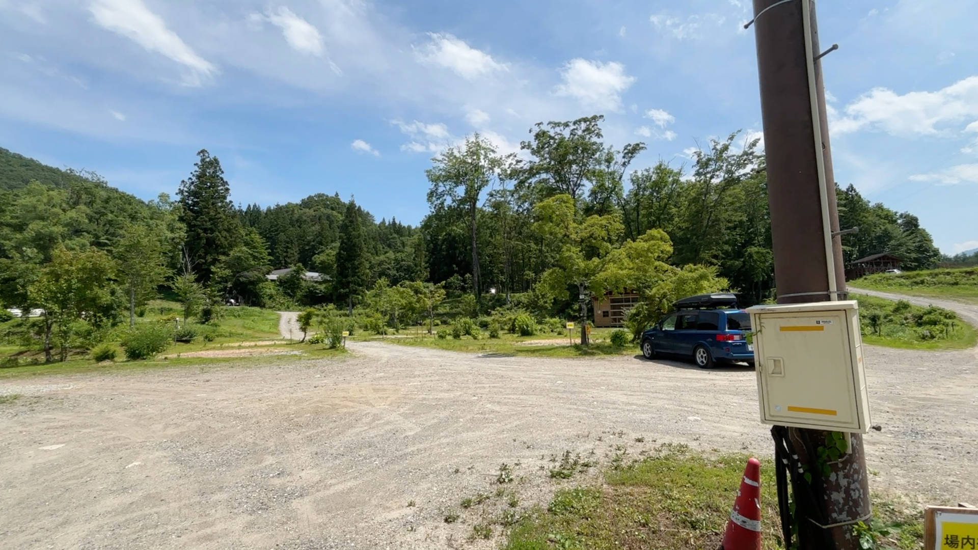 【軽バンキャンプ31】白馬森のわさび農園オートキャンプ場