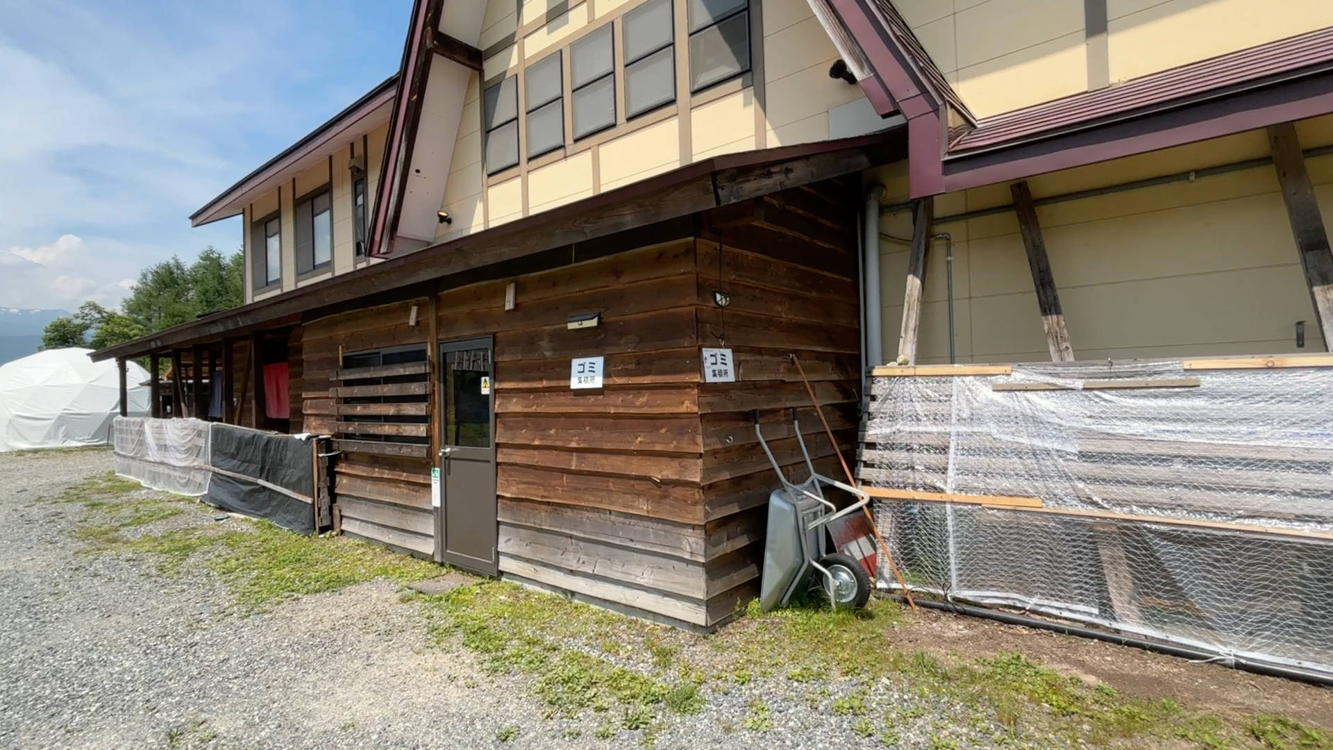 【軽バンキャンプ31】白馬森のわさび農園オートキャンプ場