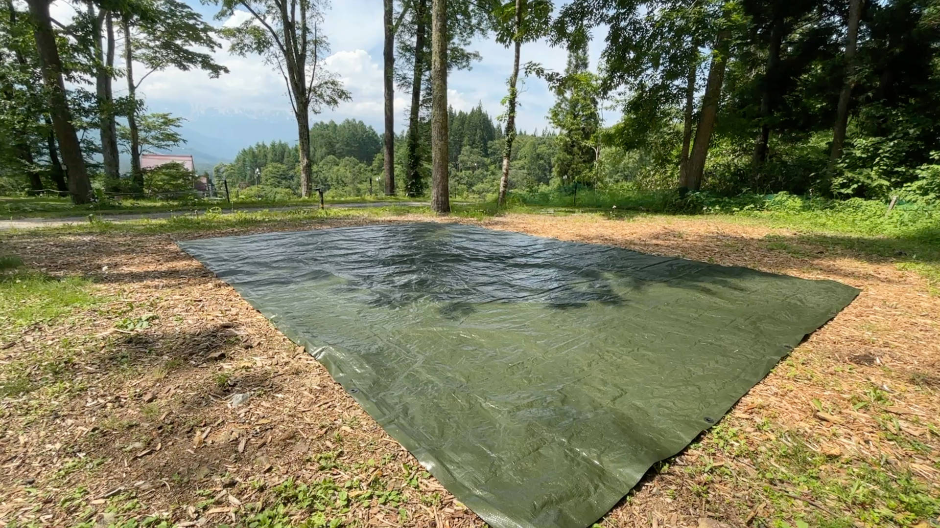 【軽バンキャンプ31】白馬森のわさび農園オートキャンプ場