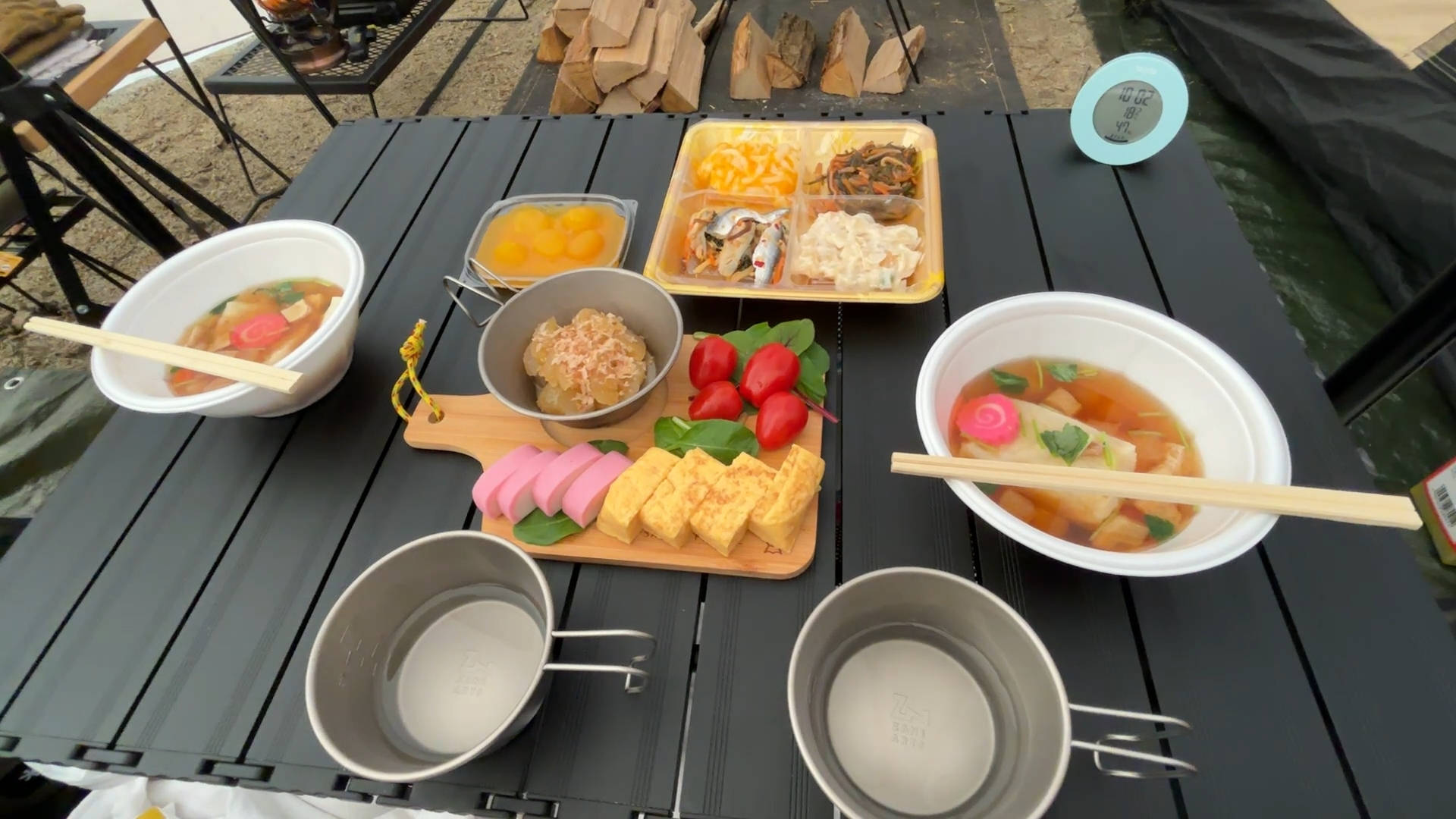 【軽バンキャンプ37】初年越しキャンプはMt.SUMIの薪ストーブでぬくぬく