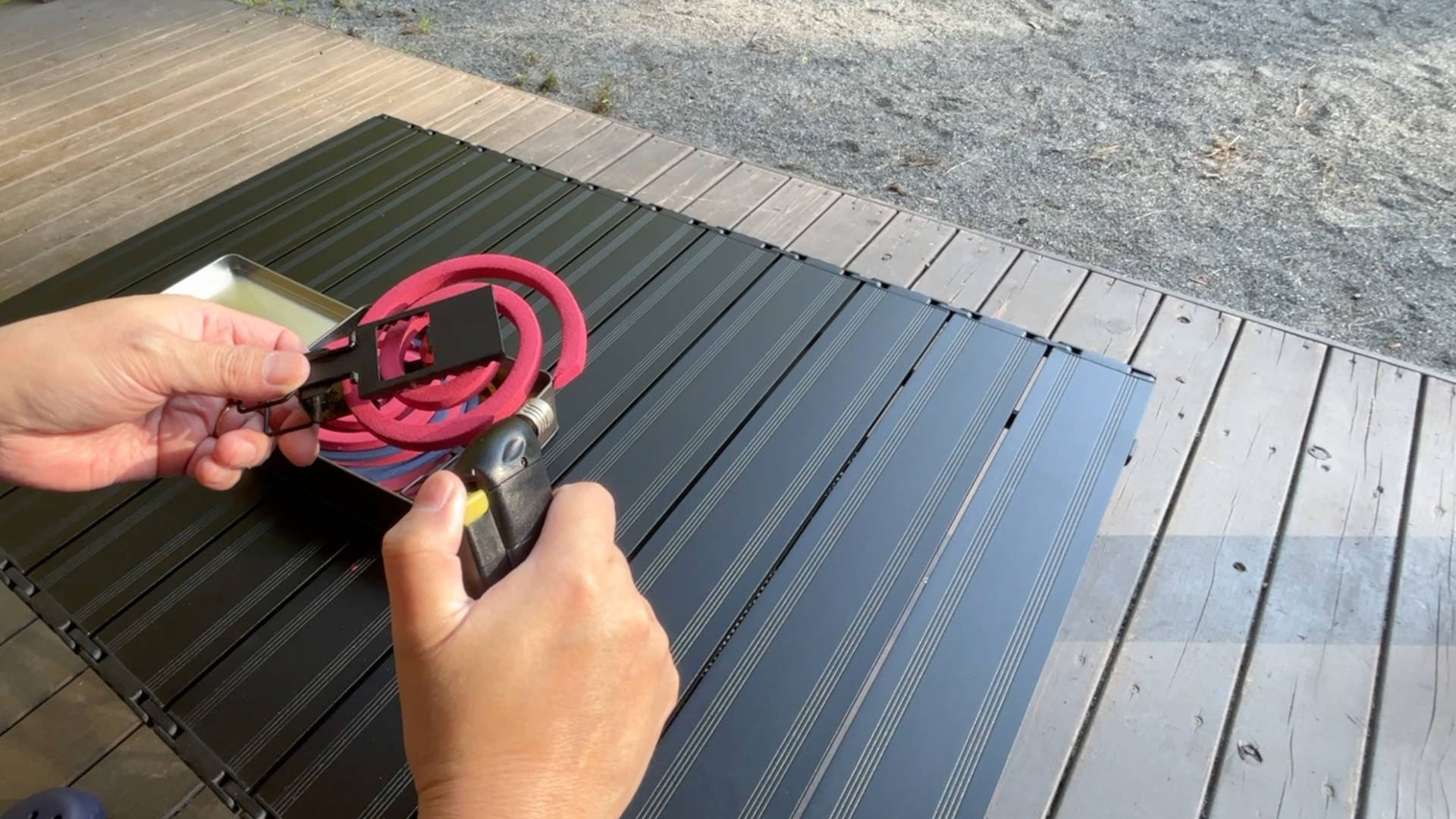 【軽バンキャンプ35】ポリエステルのテント、サバティカルMorning gloryシンセティックでMt.SUMIの薪ストーブを2日間使ってみた