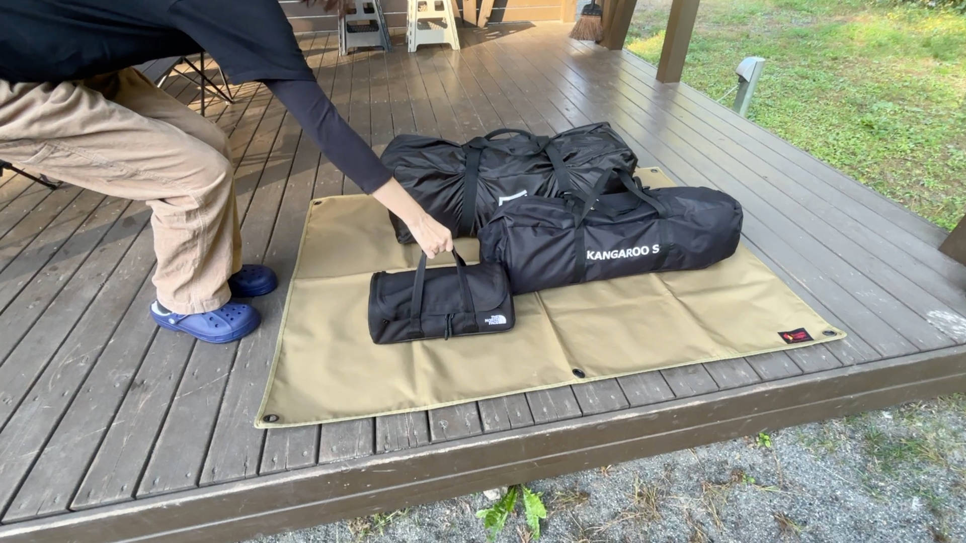 【軽バンキャンプ35】ポリエステルのテント、サバティカルMorning gloryシンセティックでMt.SUMIの薪ストーブを2日間使ってみた