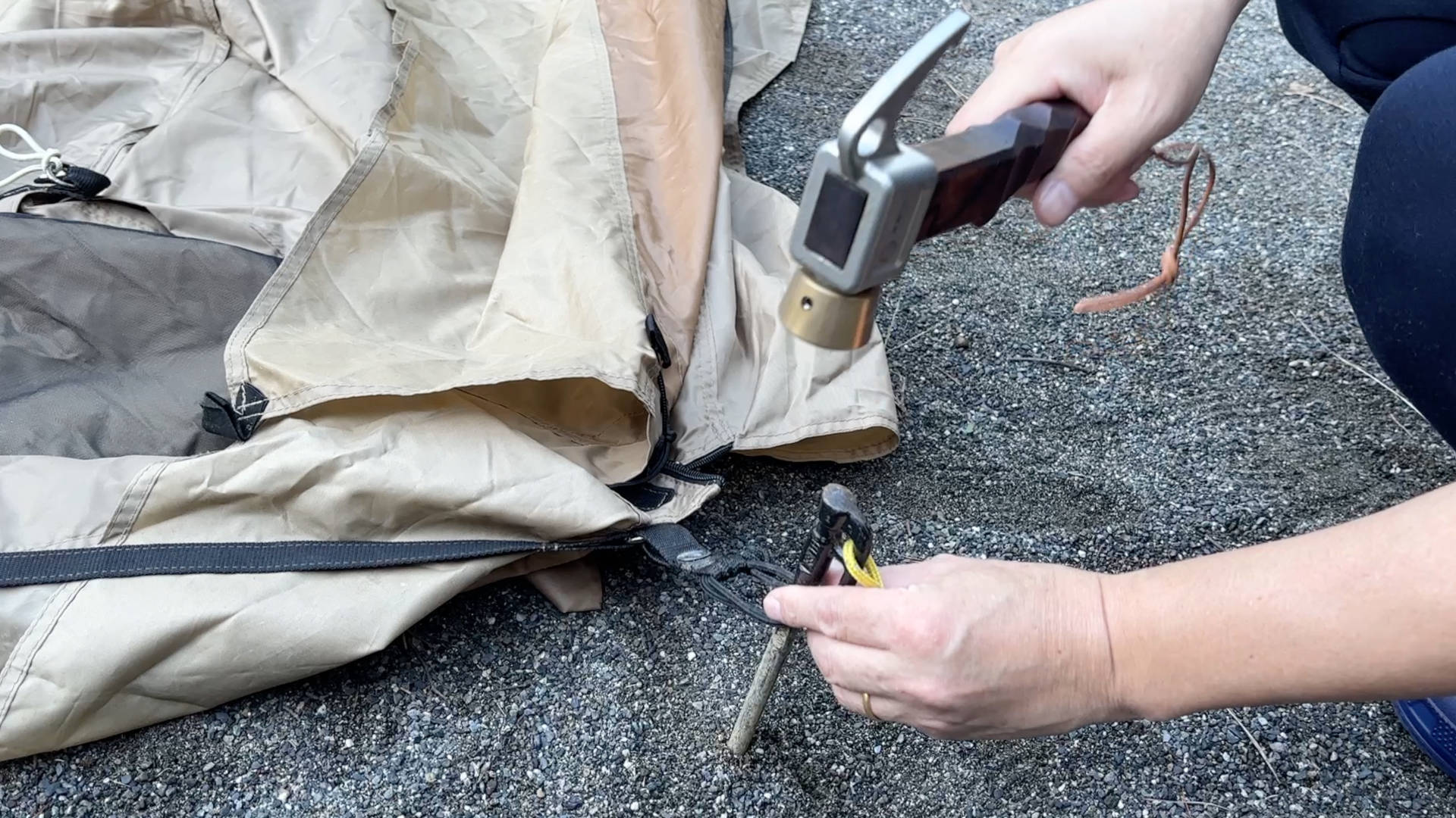 【軽バンキャンプ35】ポリエステルのテント、サバティカルMorning gloryシンセティックでMt.SUMIの薪ストーブを2日間使ってみた