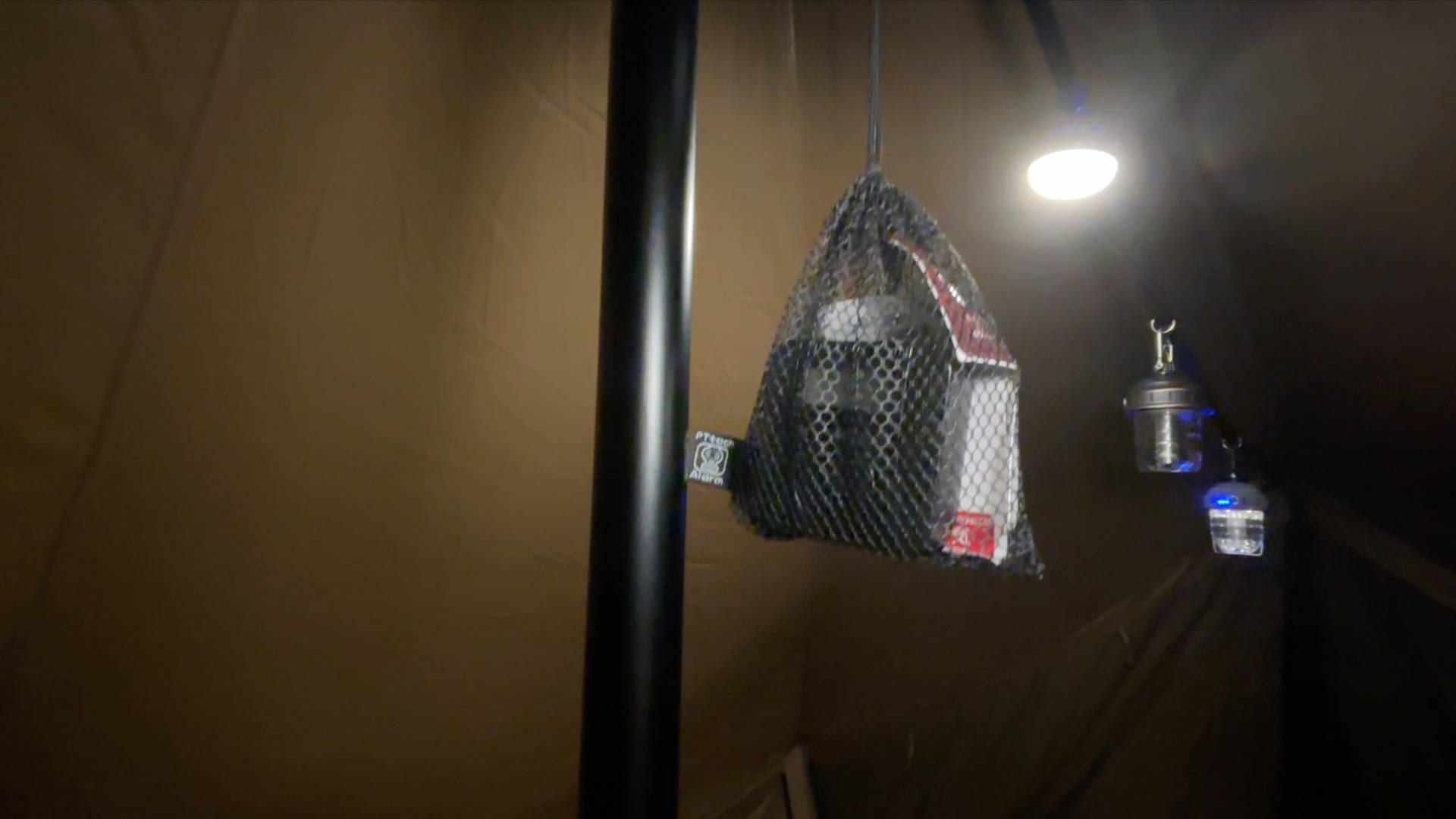 【軽バンキャンプ35】ポリエステルのテント、サバティカルMorning gloryシンセティックでMt.SUMIの薪ストーブを2日間使ってみた