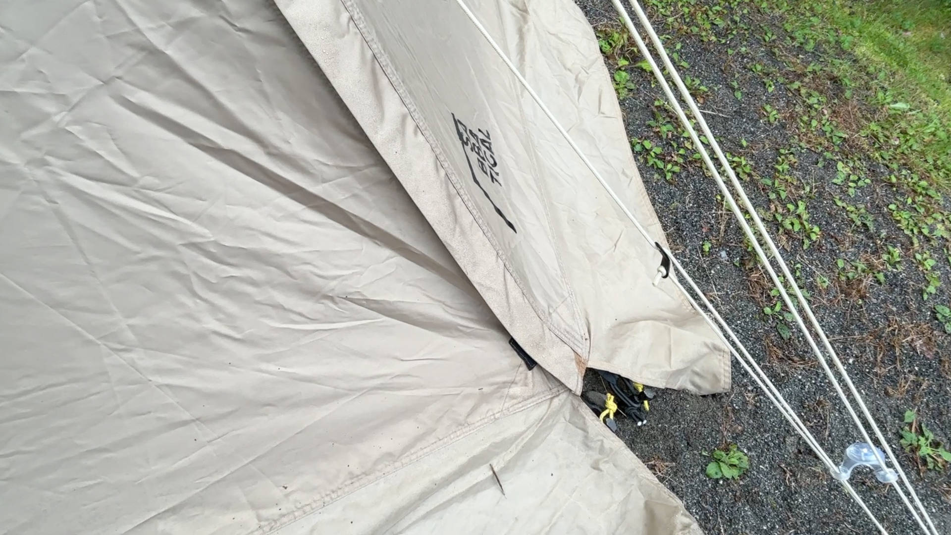 【軽バンキャンプ35】ポリエステルのテント、サバティカルMorning gloryシンセティックでMt.SUMIの薪ストーブを2日間使ってみた