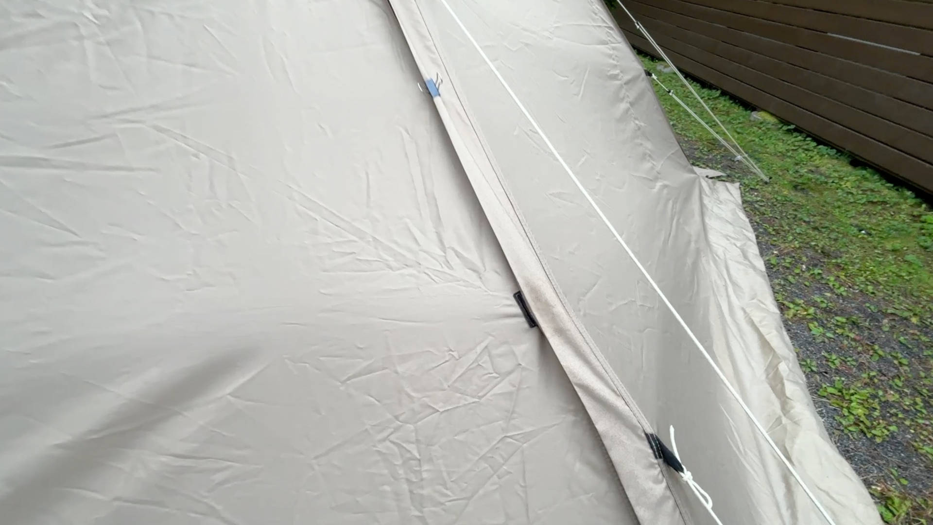 【軽バンキャンプ35】ポリエステルのテント、サバティカルMorning gloryシンセティックでMt.SUMIの薪ストーブを2日間使ってみた