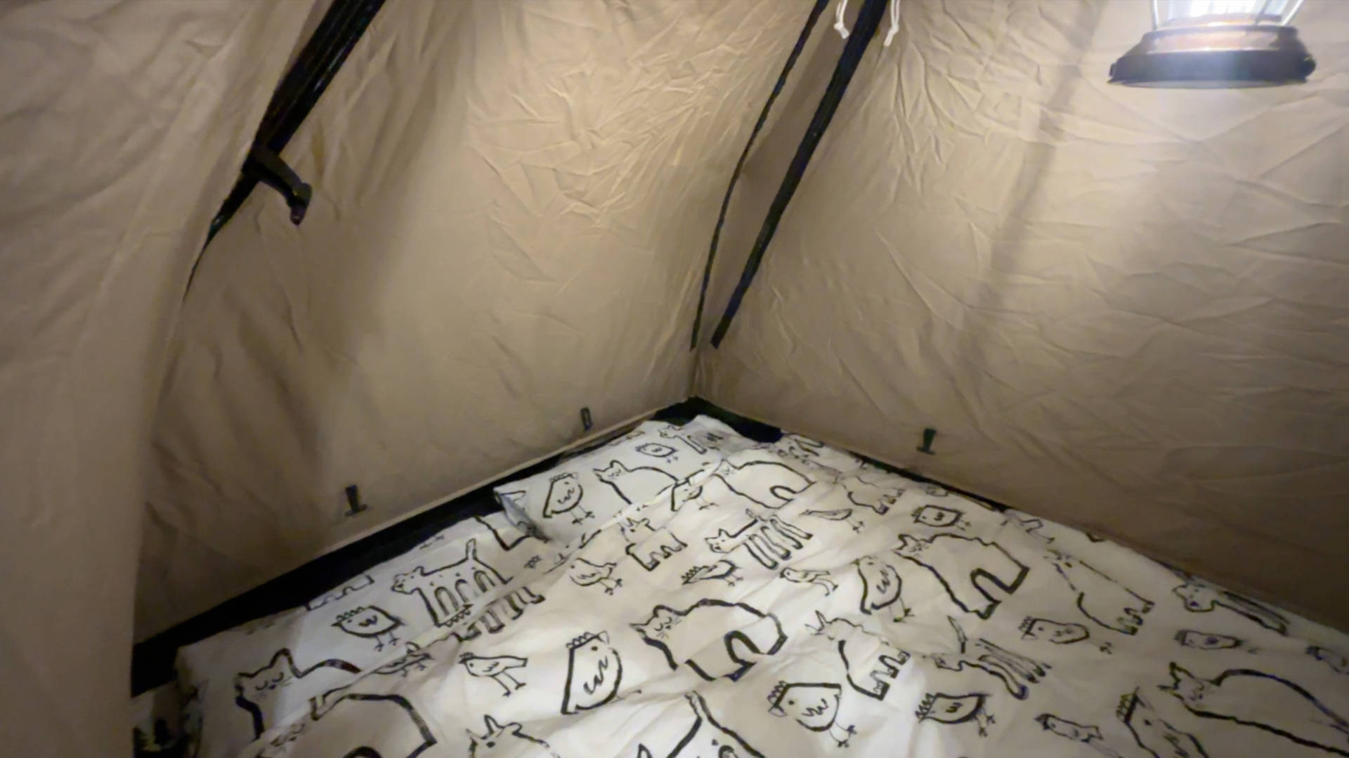 【軽バンキャンプ36】夜景と薪ストーブで最高の癒し時間