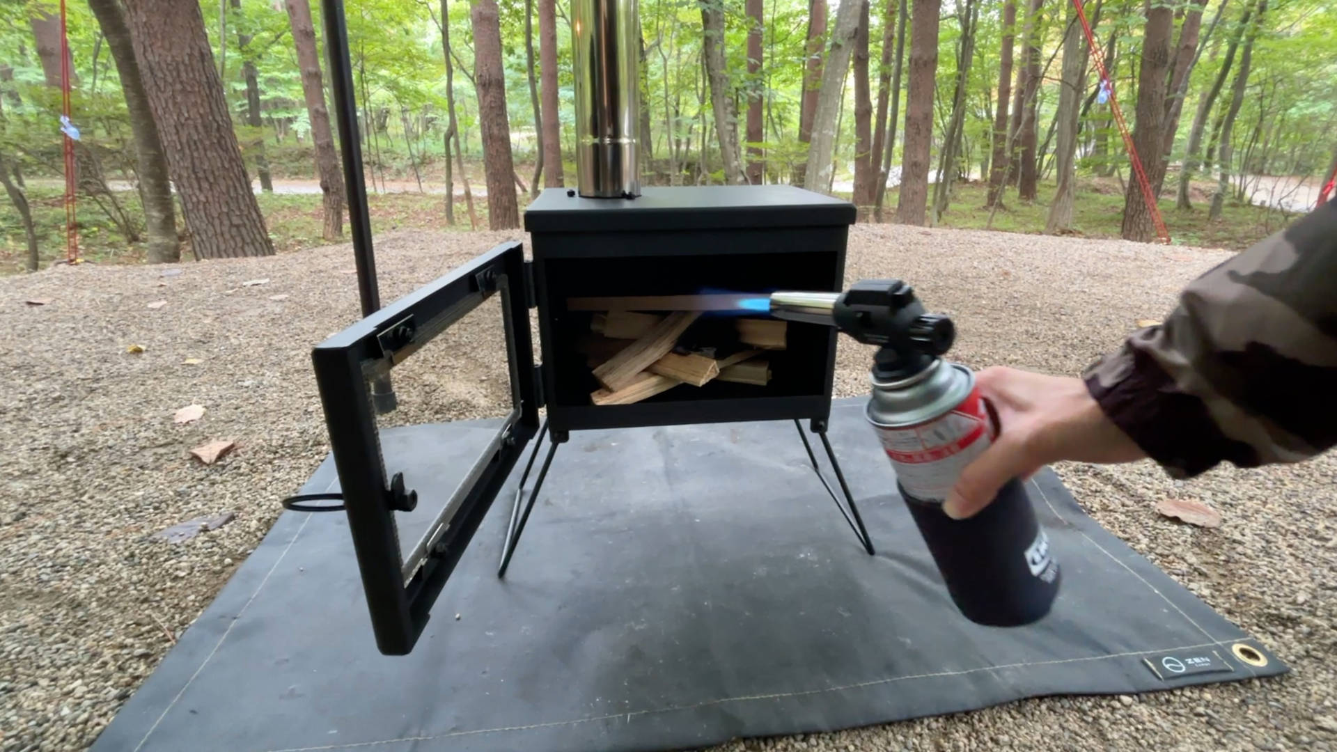 【キャンプギア】新富士バーナー パワートーチ RZ-730SBK