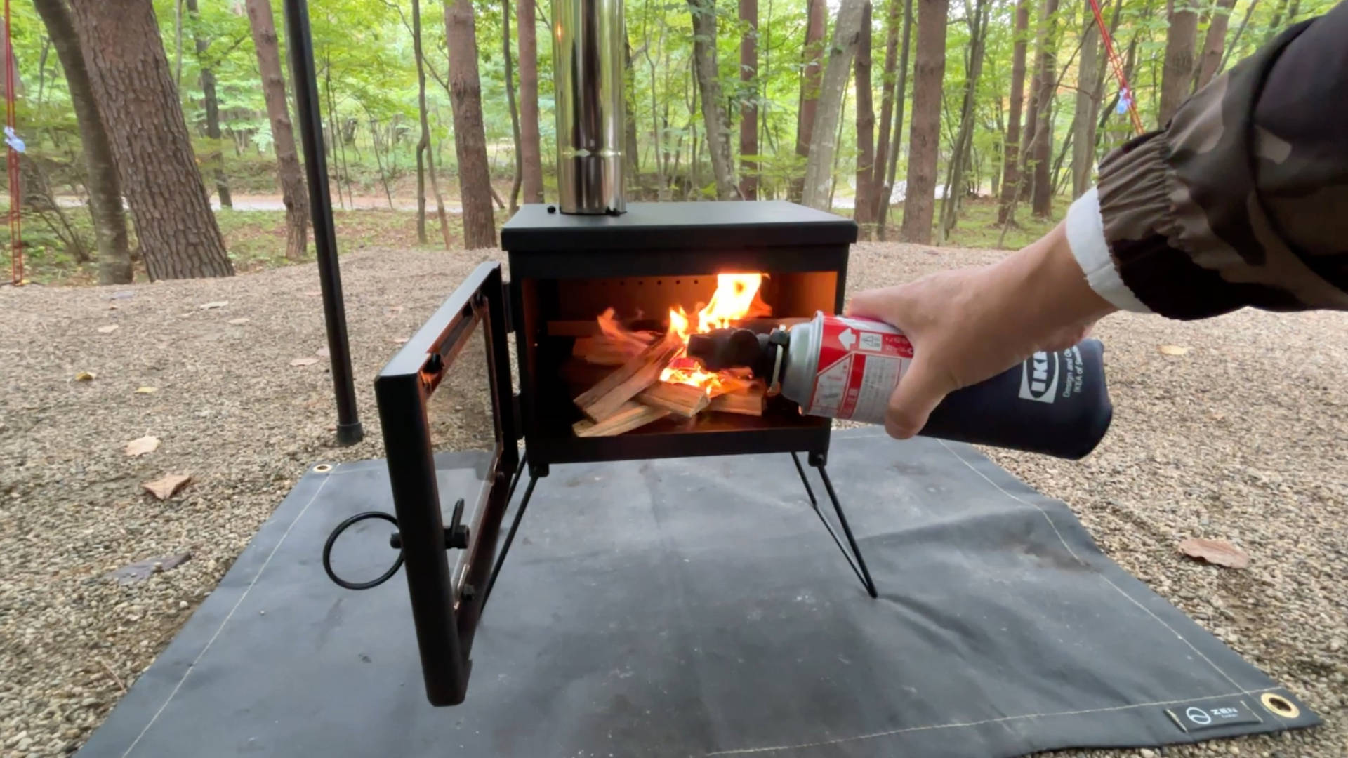 【キャンプギア】新富士バーナー パワートーチ RZ-730SBK