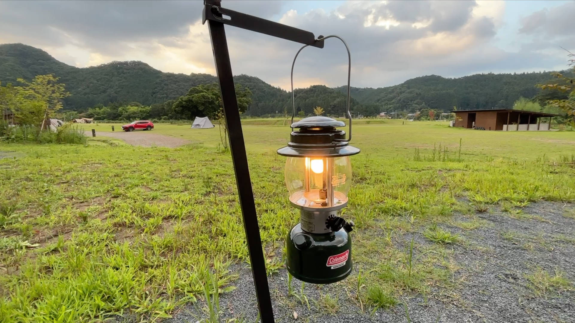 【キャンプギア】S’moreアルミランタンスタンド