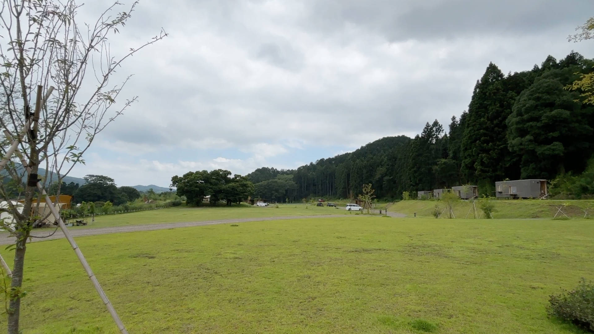 【軽バンキャンプ32】台風接近中のスノーピーク鹿沼キャンプフィールド&スパでキャンプ