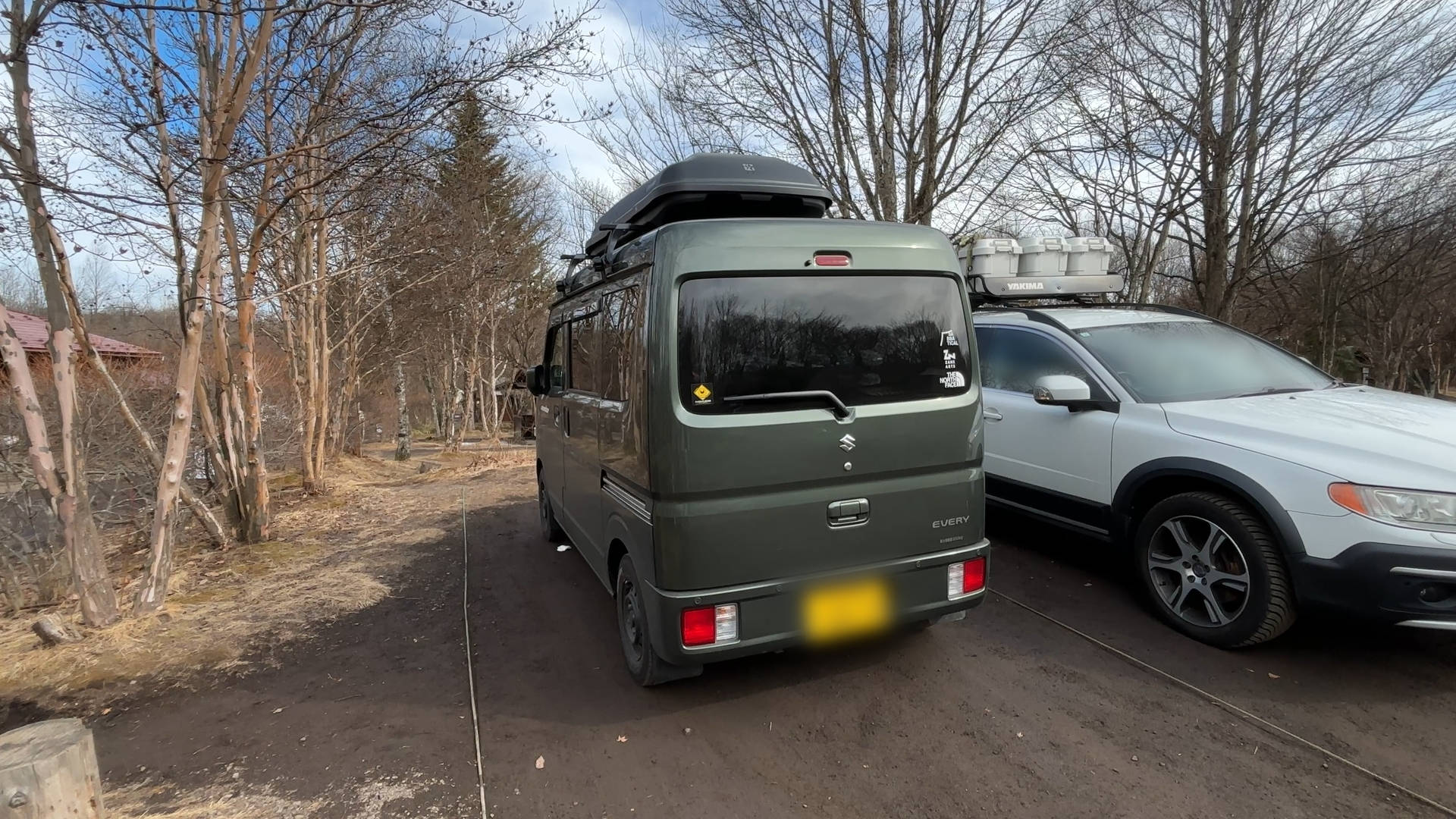 【軽バンキャンプ40】-12℃の北軽井沢で薪ストぬくぬくおこもりキャンプ