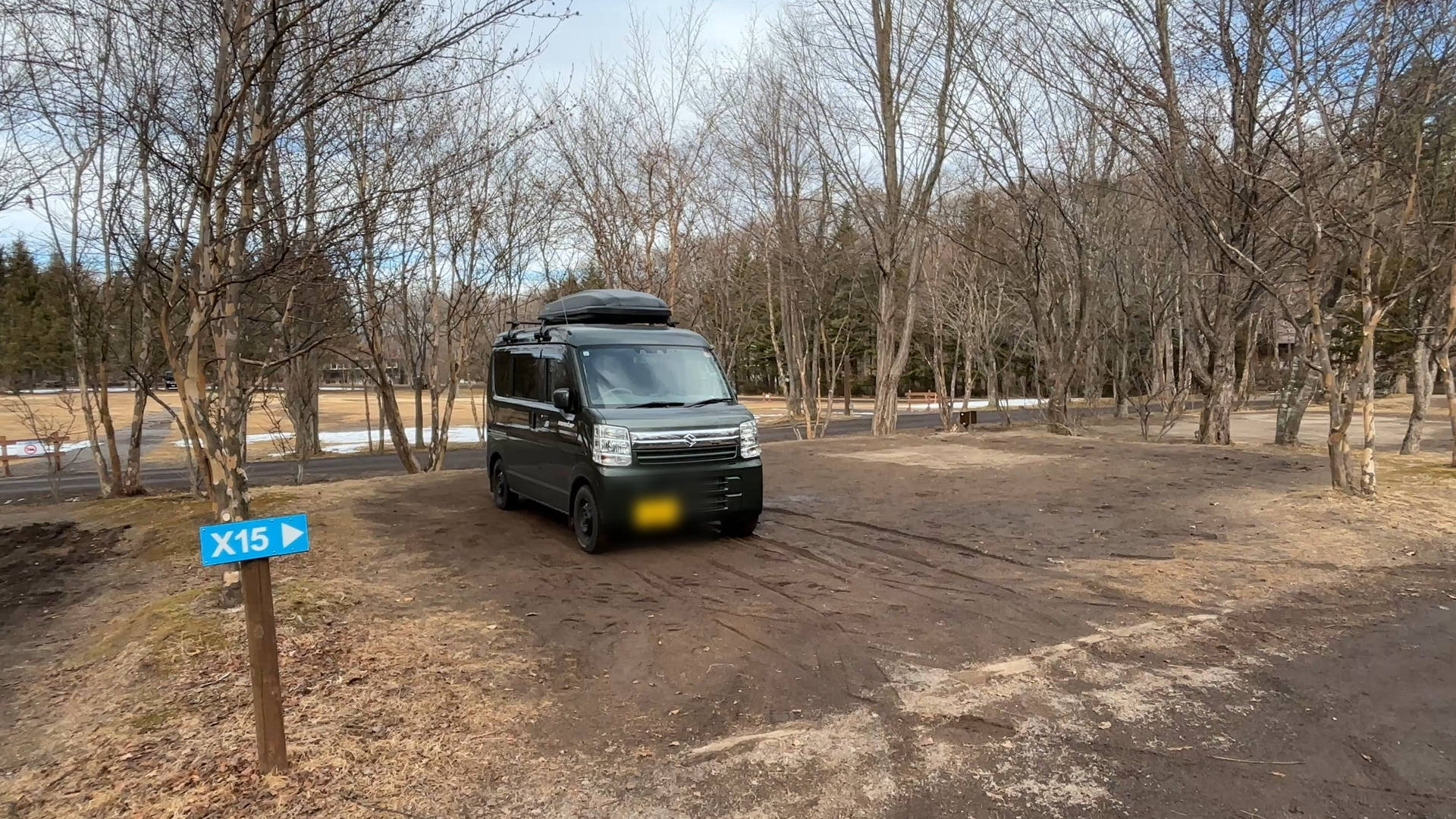 【軽バンキャンプ40】-12℃の北軽井沢で薪ストぬくぬくおこもりキャンプ