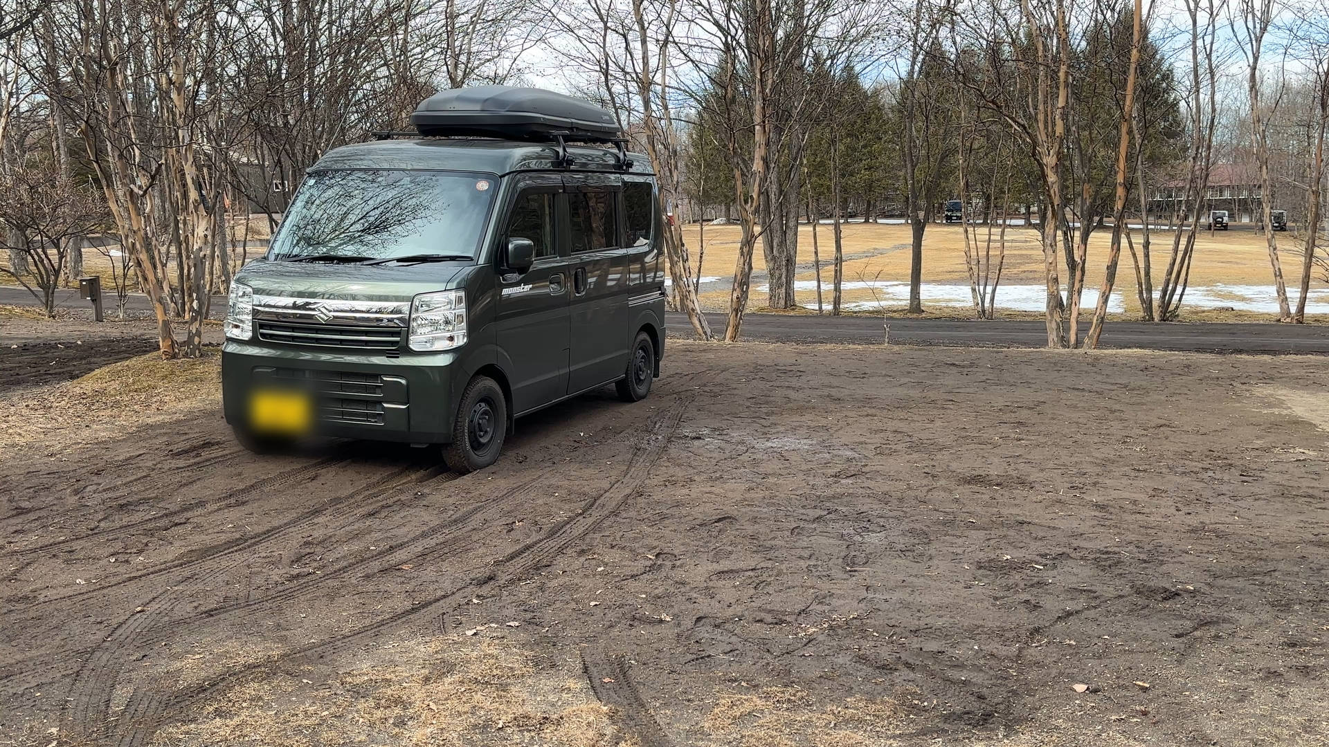 【軽バンキャンプ40】-12℃の北軽井沢で薪ストぬくぬくおこもりキャンプ