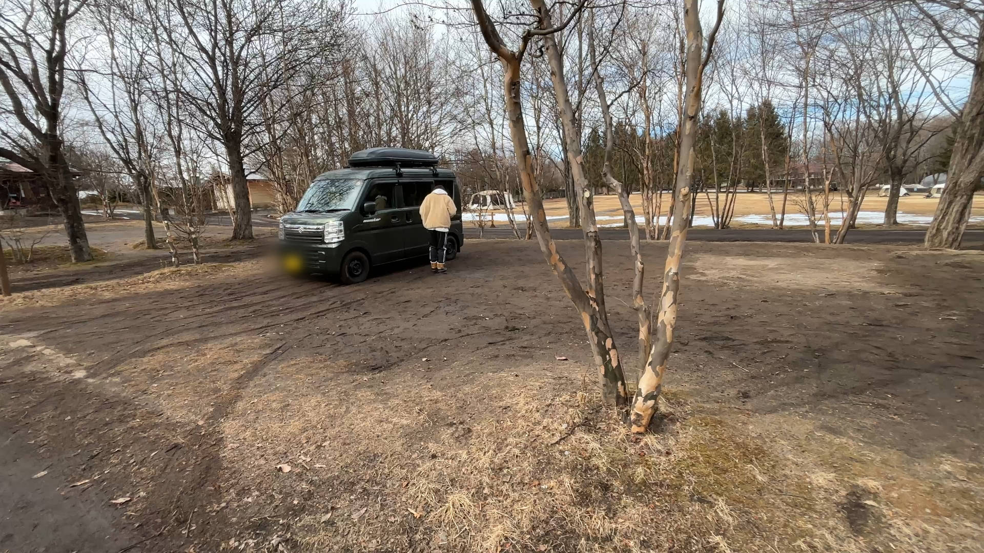 【軽バンキャンプ40】-12℃の北軽井沢で薪ストぬくぬくおこもりキャンプ