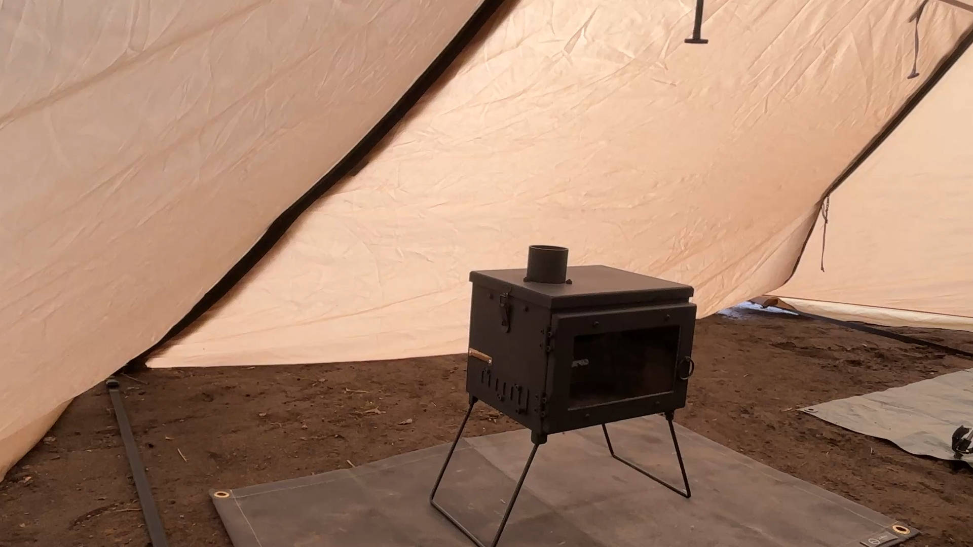 【軽バンキャンプ40】-12℃の北軽井沢で薪ストぬくぬくおこもりキャンプ