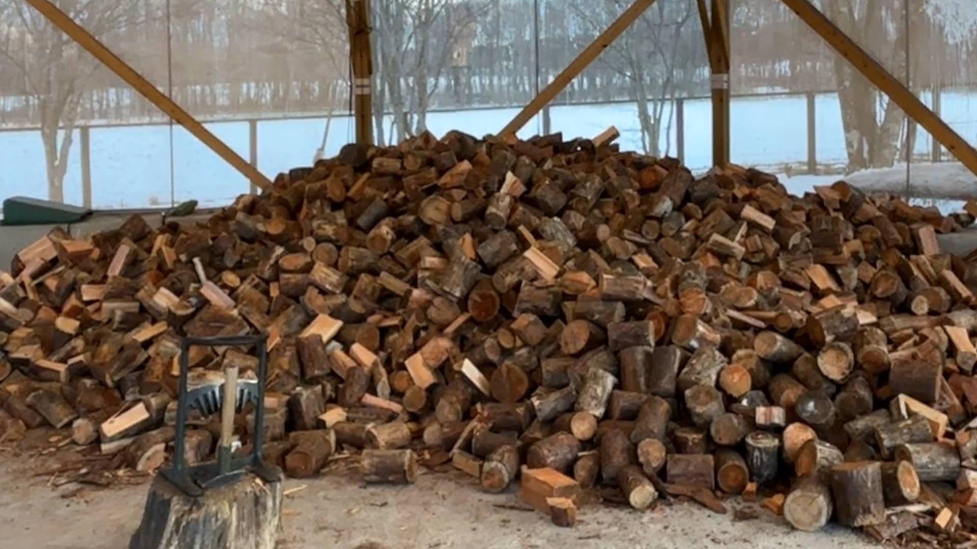 【軽バンキャンプ40】-12℃の北軽井沢で薪ストぬくぬくおこもりキャンプ