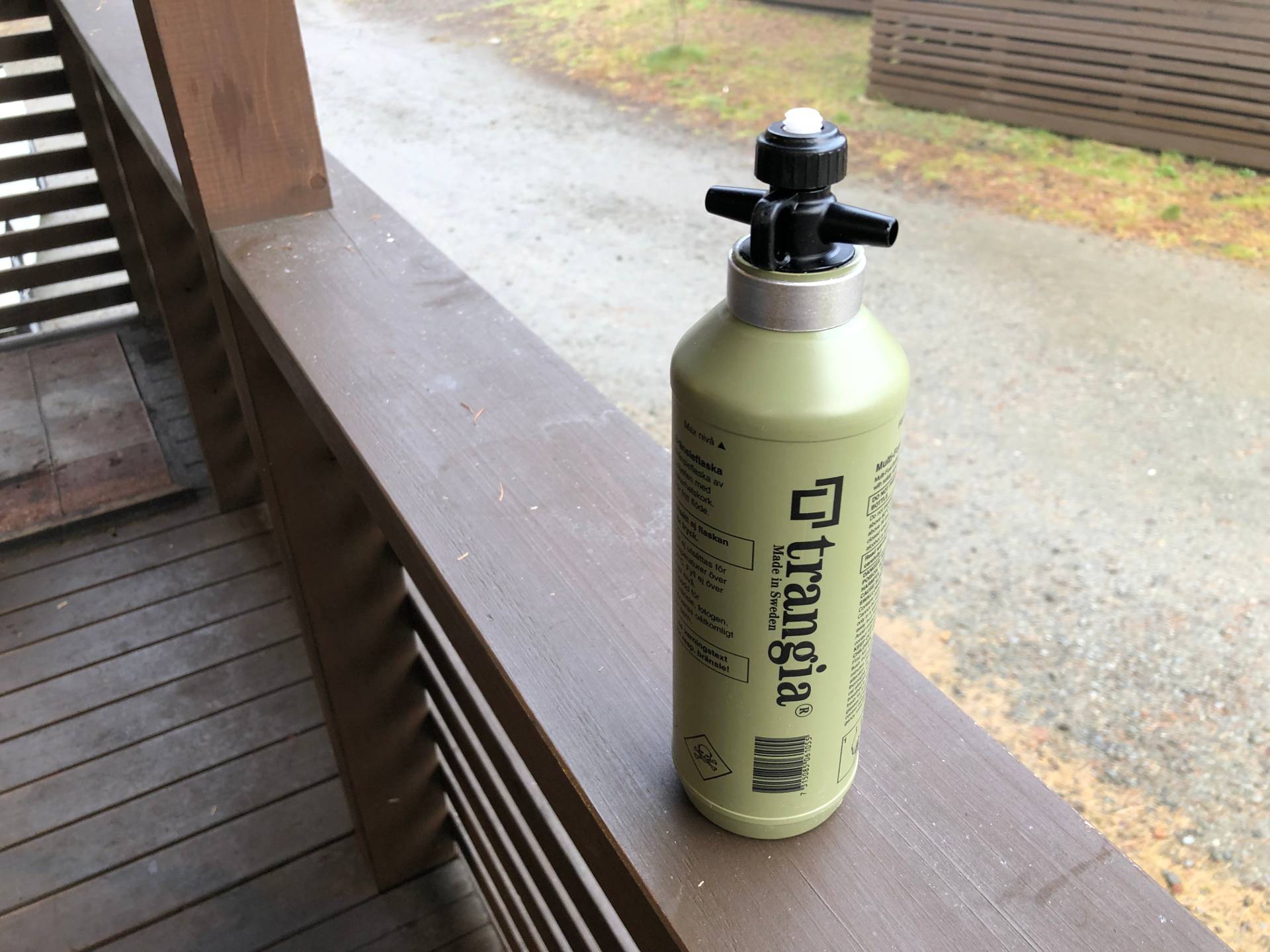 【outdoors】trangiaマルチフューエルボトル0.5Lオリーブ