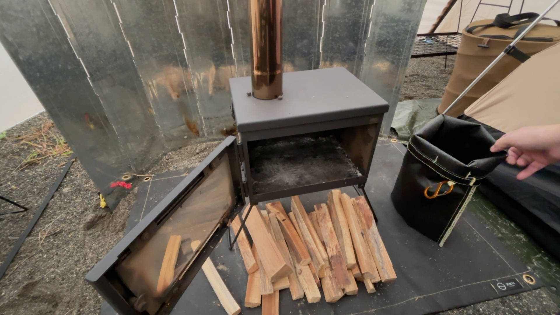 【キャンプギア】ZEN Camps 火消し袋