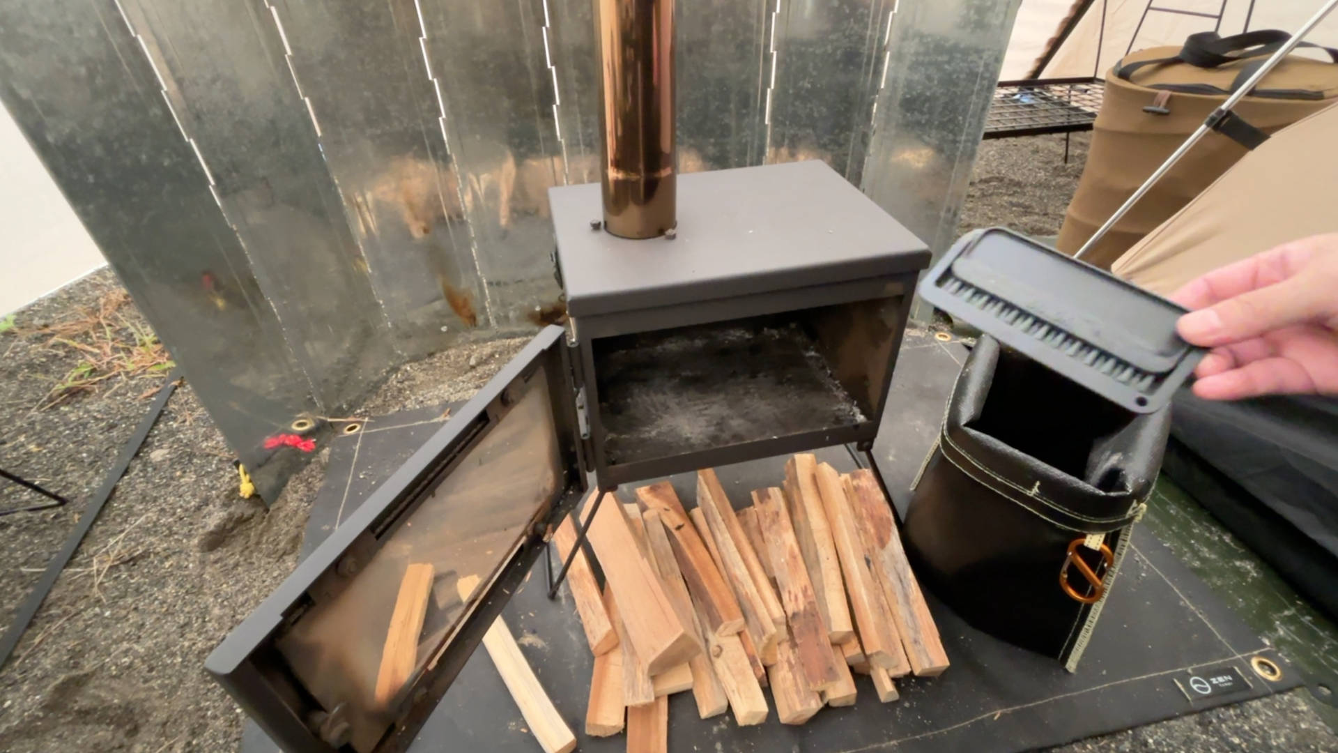 【キャンプギア】ZEN Camps 火消し袋