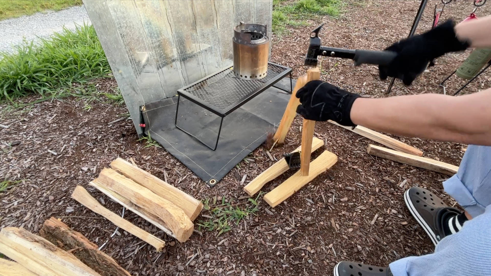 【キャンプギア】ZEN Camps 楔 刃冠-BAKKAN