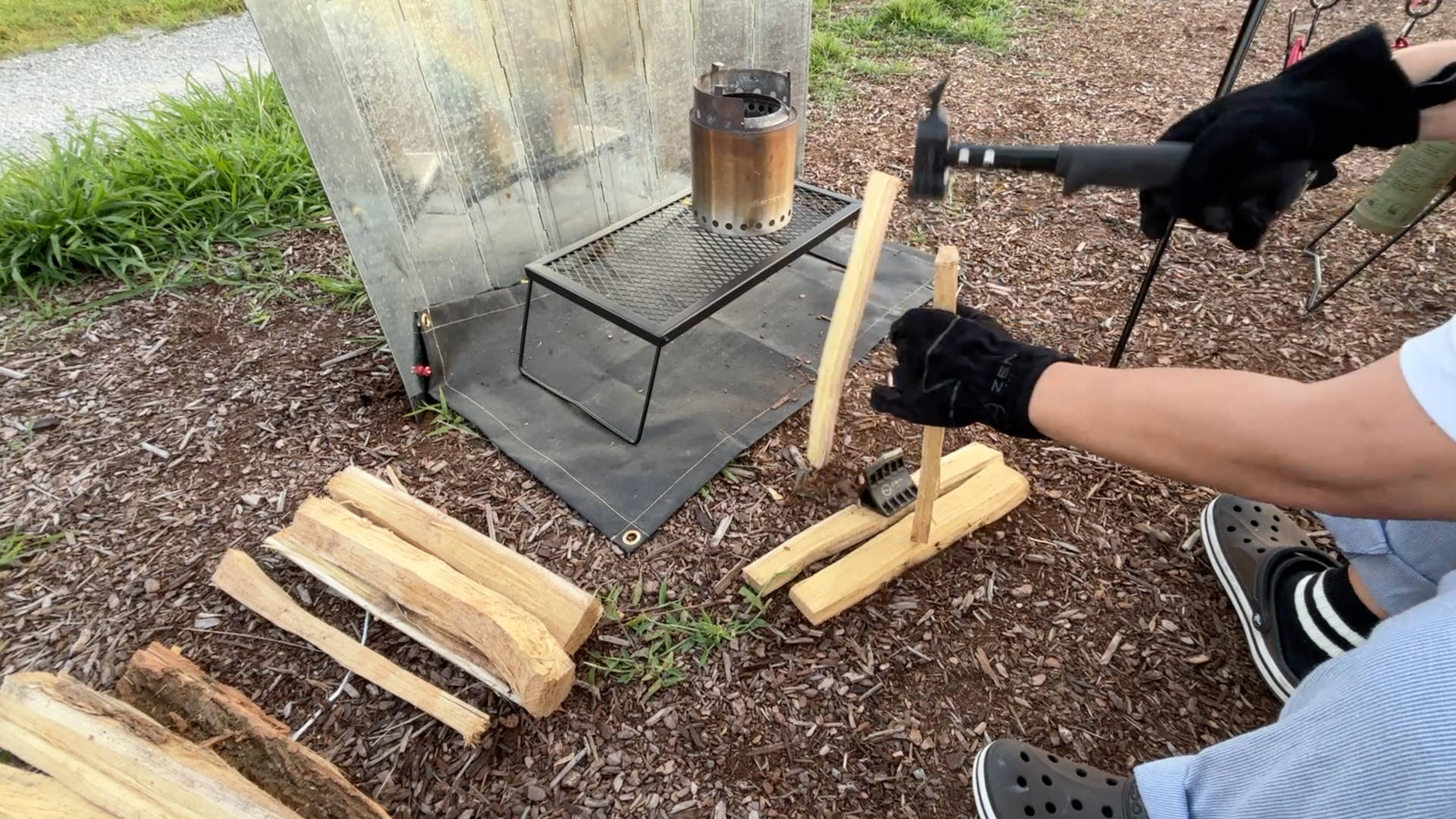 【キャンプギア】ZEN Camps 楔 刃冠-BAKKAN