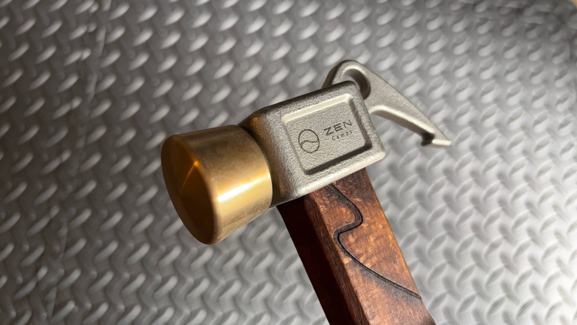 【キャンプギア】ZEN Camps ペグハンマー榉木(オイルステン)