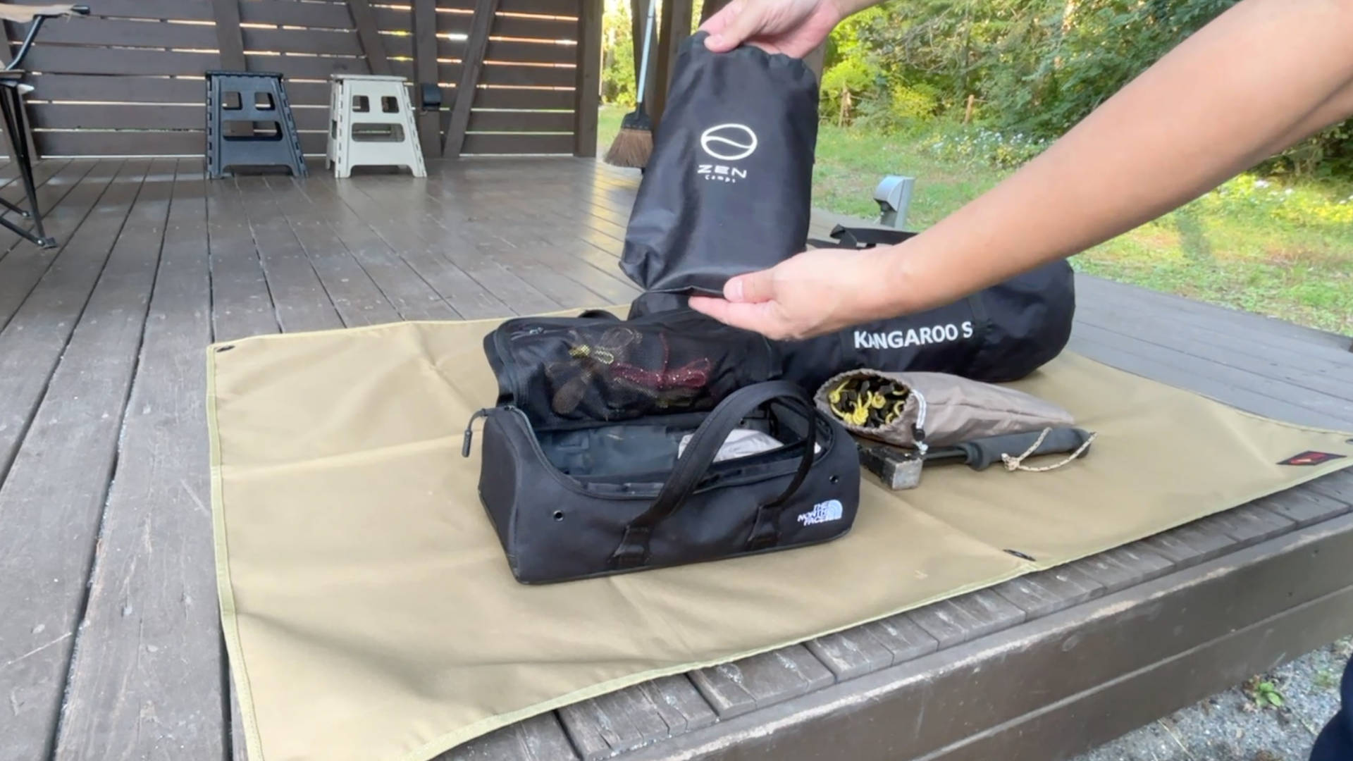 【キャンプギア】ZEN Camps ペグハンマー榉木(オイルステン)