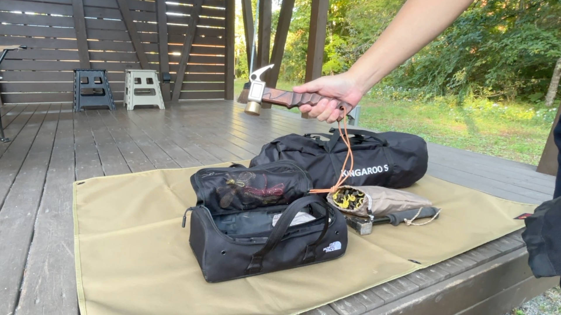 【キャンプギア】ZEN Camps ペグハンマー榉木(オイルステン)