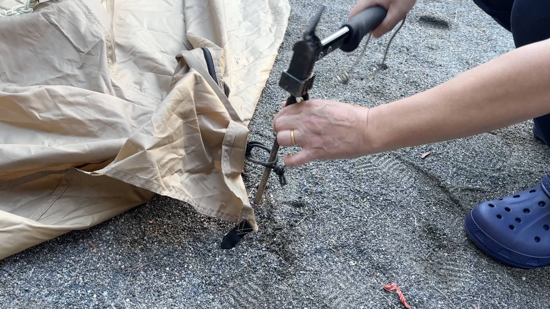 【キャンプギア】ZEN Camps ペグハンマー榉木(オイルステン)