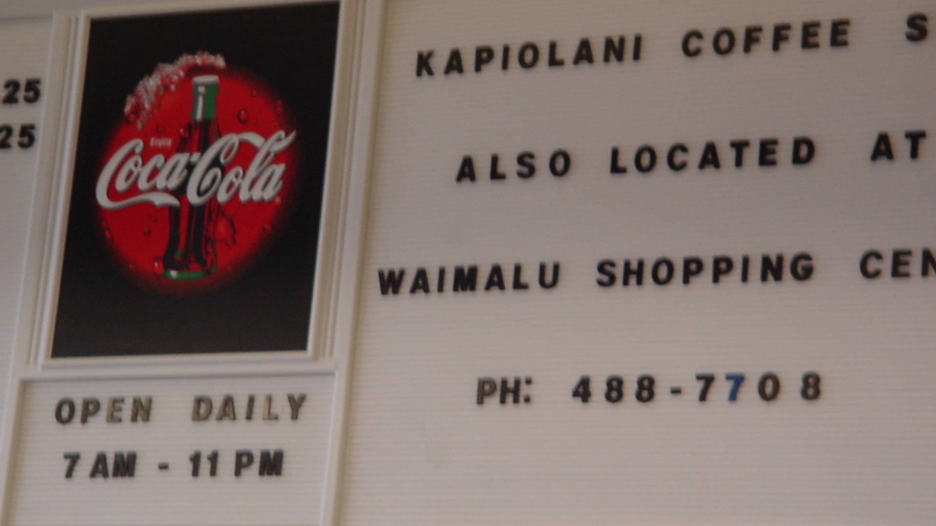 【HAWAII】Kapiolani Coffee Shopのオックステールスープ